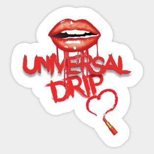 Universal Drip Fashion Lips Sticker